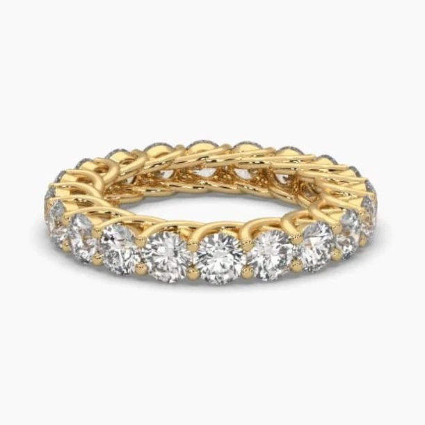 Printable 3D jewelry model of Solitaire Lady Ring with Diamond 3D Model .c4d .max .obj .3ds .fbx .stl .blend 