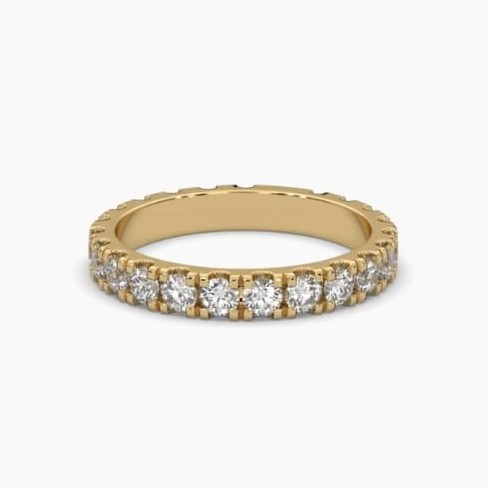 Printable 3D jewelry model of Solitaire Lady Ring with Diamond 3D Model .c4d .max .obj .3ds .fbx .stl .blend