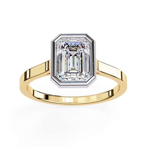 Printable 3D jewelry model of Solitaire Lady Ring with Diamond 3D Модель .c4d .max .obj .3ds .fbx .stl .blend 