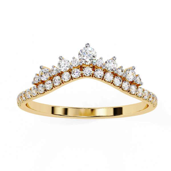 Printable 3D jewelry model of Solitaire Lady Ring with Diamond Model 3D .c4d .max .obj .3ds .fbx .stl .blend 