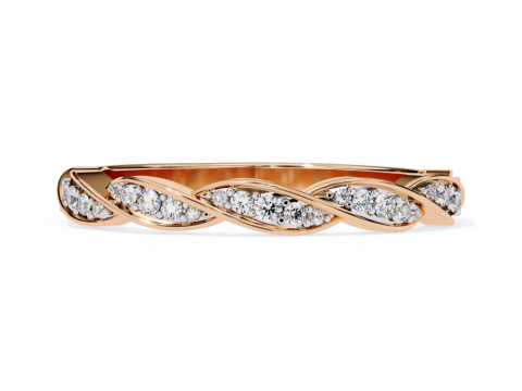 Printable 3D jewelry model of Solitaire Lady Ring with Diamond 3D Model