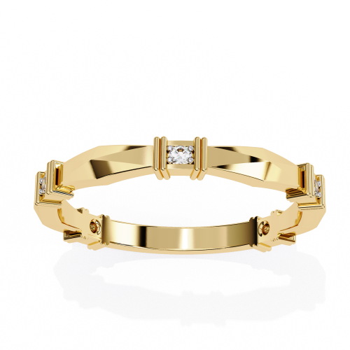 Printable 3D jewelry model of Solitaire Lady Ring with Diamond 3D मॉडल .c4d .max .obj .3ds .fbx .stl .blend 