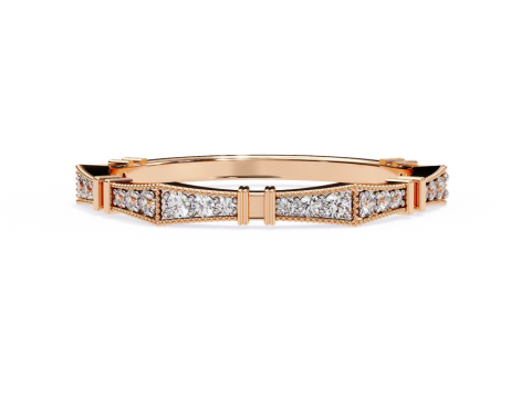 Printable 3D jewelry model of Solitaire Lady Ring with Diamond 3Dモデル