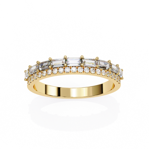 Printable 3D jewelry model of Solitaire Lady Ring with Diamond 3Dモデル .c4d .max .obj .3ds .fbx .stl .blend