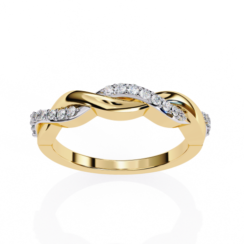 Printable 3D jewelry model of Solitaire Lady Ring with Diamond Modello 3D .c4d .max .obj .3ds .fbx .stl .blend