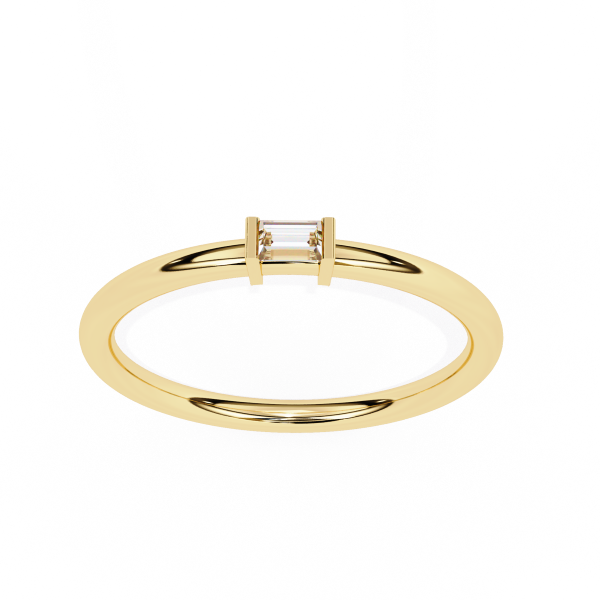 Printable 3D jewelry model of Solitaire Lady Ring with Diamond Modello 3D .c4d .max .obj .3ds .fbx .stl .blend