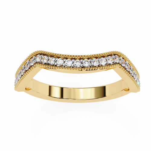Printable 3D jewelry model of Solitaire Lady Ring with Diamond 3D मॉडल .c4d .max .obj .3ds .fbx .stl .blend