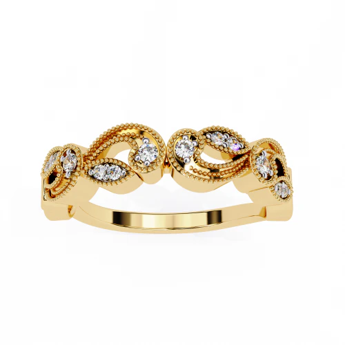 Printable 3D jewelry model of Solitaire Lady Ring with Diamond 3D Model .c4d .max .obj .3ds .fbx .stl .blend 