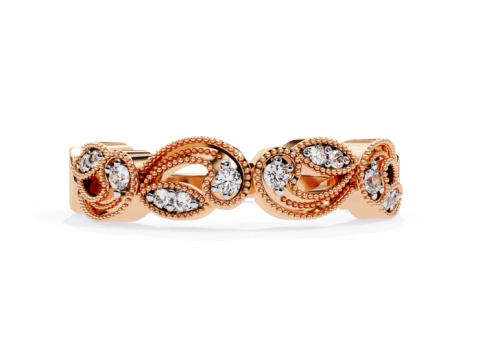 Printable 3D jewelry model of Solitaire Lady Ring with Diamond 3D मॉडल