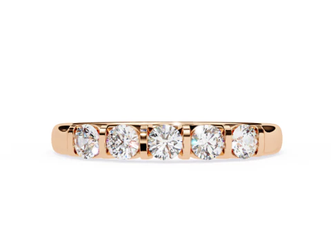 Printable 3D jewelry model of Solitaire Lady Ring with Diamond 3D Model