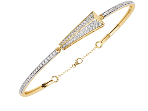 3D Printable Jewelry design of Bracelet with diamonds Modèle 3D