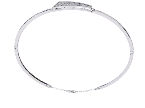 3D Printable Jewelry design of Bracelet with diamonds Model 3D