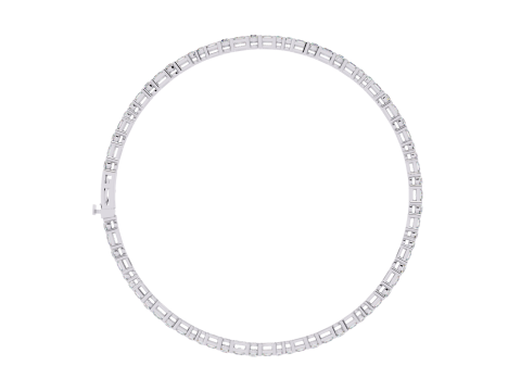 3D Printable Jewelry design of Bracelet with diamonds Modelo 3D