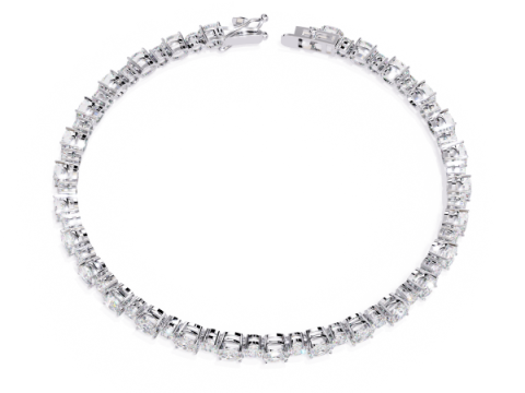3D Printable Jewelry design of Bracelet with diamonds 3Dモデル