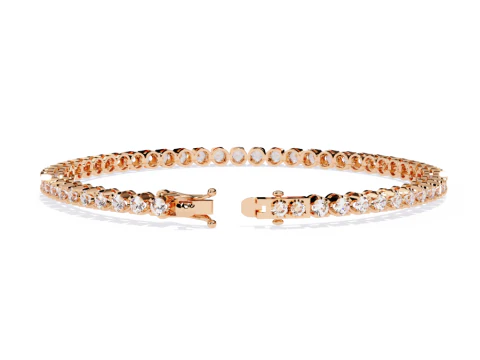 3D Printable Jewelry design of Bracelet with diamonds 3D Model