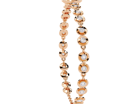 3D Printable Jewelry design of Bracelet with diamonds 3D 모델