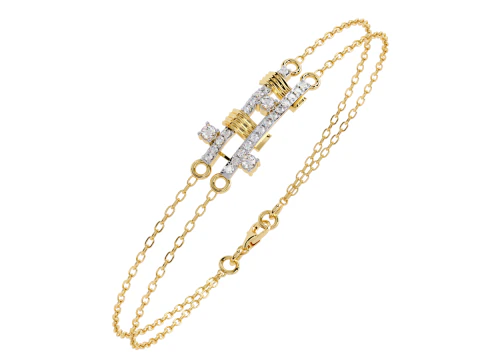 3D 打印钻石手链珠宝设计 3D 模型