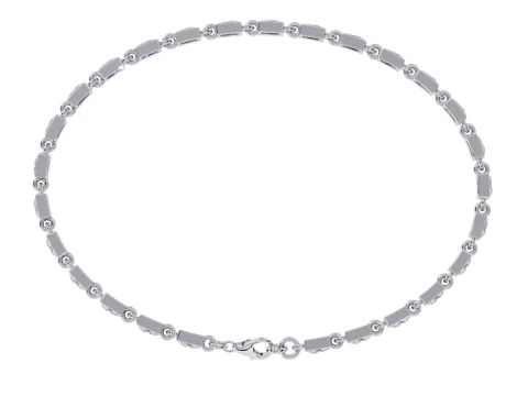 3D Printable Jewelry design of Bracelet with diamonds 3D Model