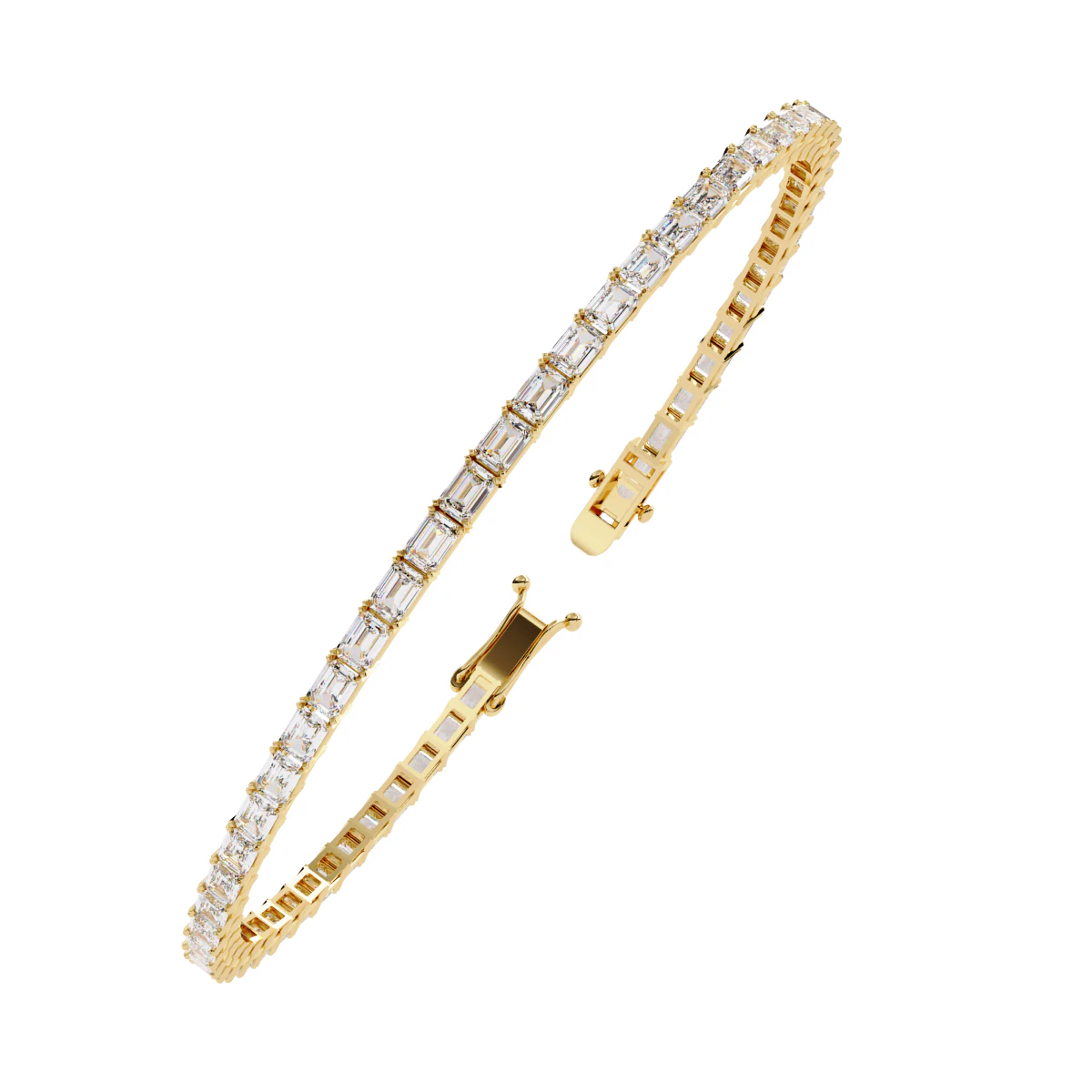 3D Printable Jewelry design of Bracelet with diamonds 3D Model .c4d .max .obj .3ds .fbx .stl .blend 