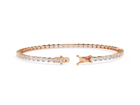 3D Printable Jewelry design of Bracelet with diamonds 3D Model