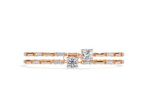 3D Printable Jewelry design of Bracelet with diamonds 3D 模型