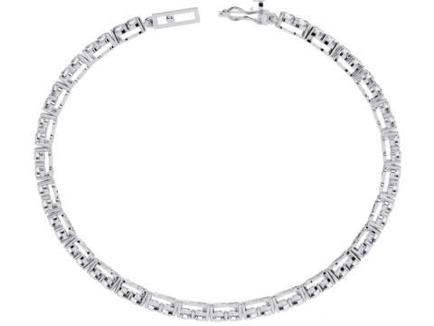 3D Printable Jewelry design of Bracelet with diamonds 3D Model
