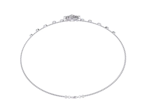 3D Printable Jewelry design of Bracelet with diamonds 3D Model