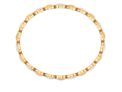 3D Printable Jewelry design of Bangle with diamonds 3D 模型