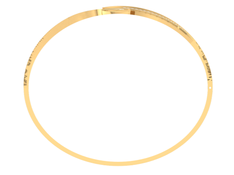 3D Printable Jewelry design of Bangle with diamonds Modèle 3D