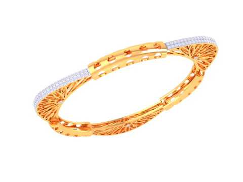 3D 打印钻石手镯珠宝设计 3D 模型