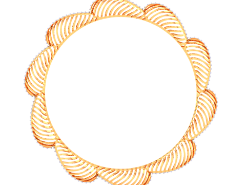 3D Printable Jewelry design of Bangle with diamonds 3D 模型