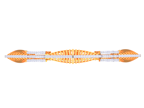 3D Printable Jewelry design of Bangle with diamonds 3D Модель