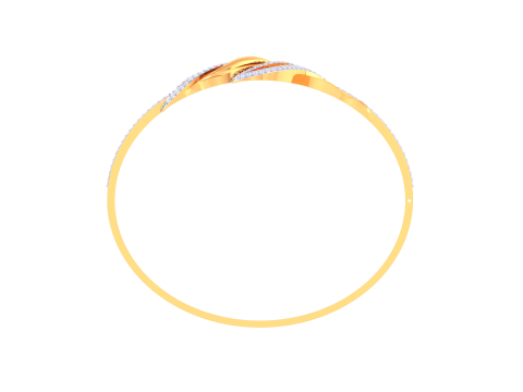 3D Printable Jewelry design of Bangle with diamonds Modèle 3D
