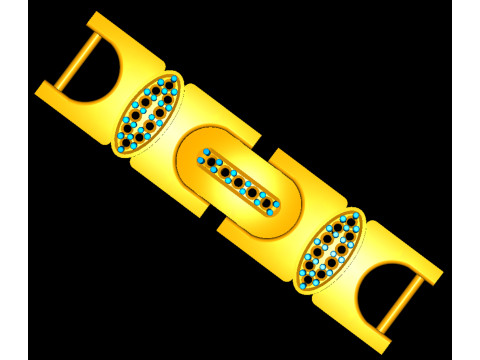 3D Printable Jewelry design of Bracelet with diamonds 3D Modell
