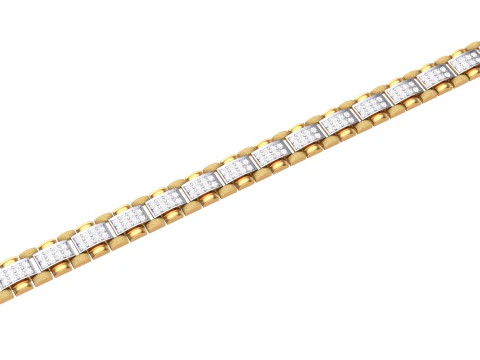 3D 打印钻石手链珠宝设计 3D 模型