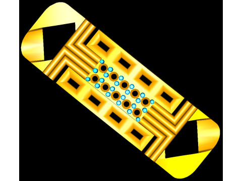 3D Printable Jewelry design of Bracelet with diamonds 3D Модель