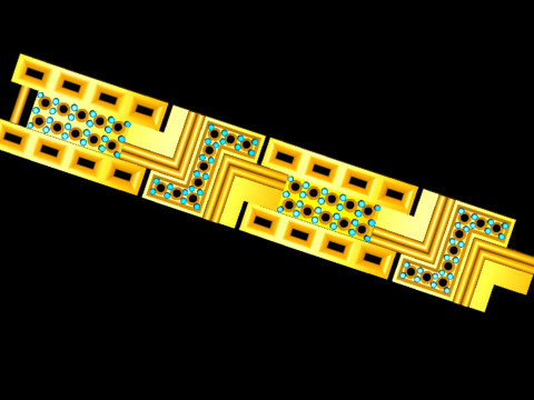 3D Printable Jewelry design of Bracelet with diamonds 3D Модель