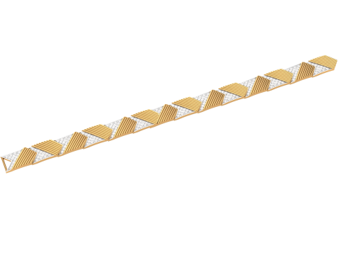 3D Printable Jewelry design of Bracelet with diamonds 3D Model