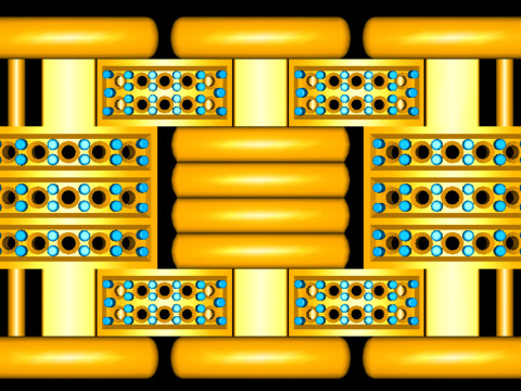 3D Printable Jewelry design of Bracelet with diamonds 3D Modell