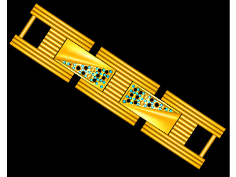 3D Printable Jewelry design of Bracelet with diamonds 3D Model