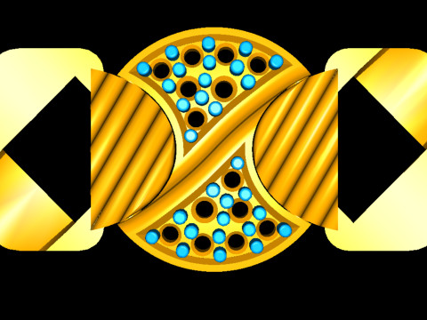 3D Printable Jewelry design of Bracelet with diamonds Modelo 3D
