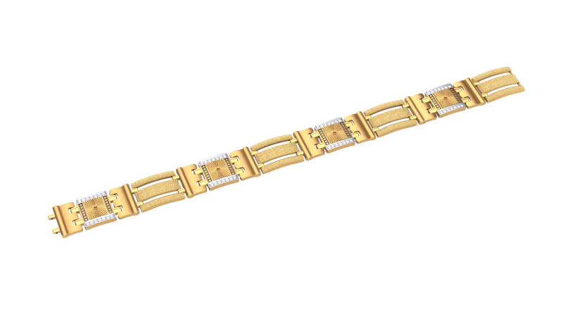 3D Printable Jewelry design of Bracelet with diamonds Modelo 3D .c4d .max .obj .3ds .fbx .stl .blend