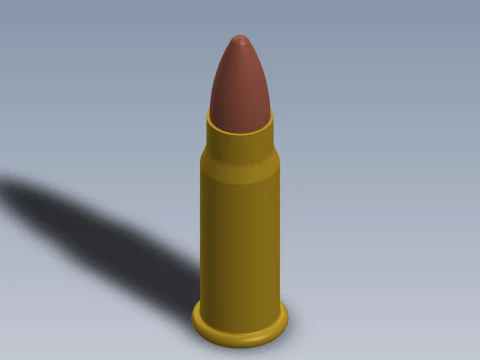 Rimfire Sporting Ammo 3D Model