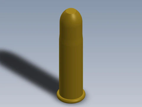 Rimfire Sporting Ammo 3D Model