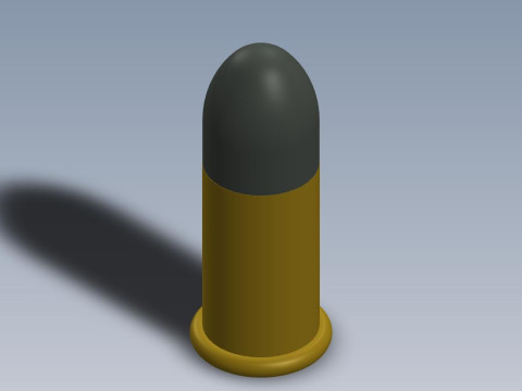 Rimfire Sporting Ammo 3D मॉडल