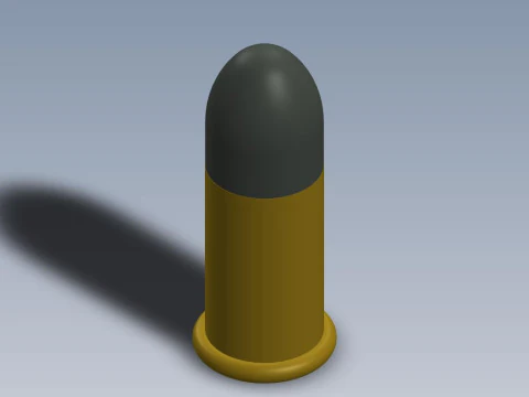 Rimfire Sporting Ammo 3D Model