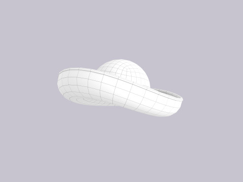 Hat070 3D-Modell