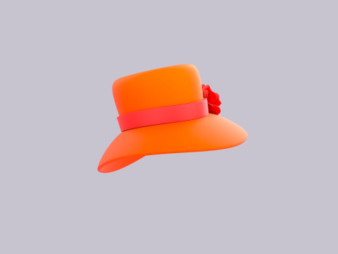 Hat082 3D 모델