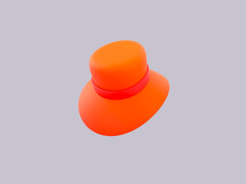 Hat082 3D 모델