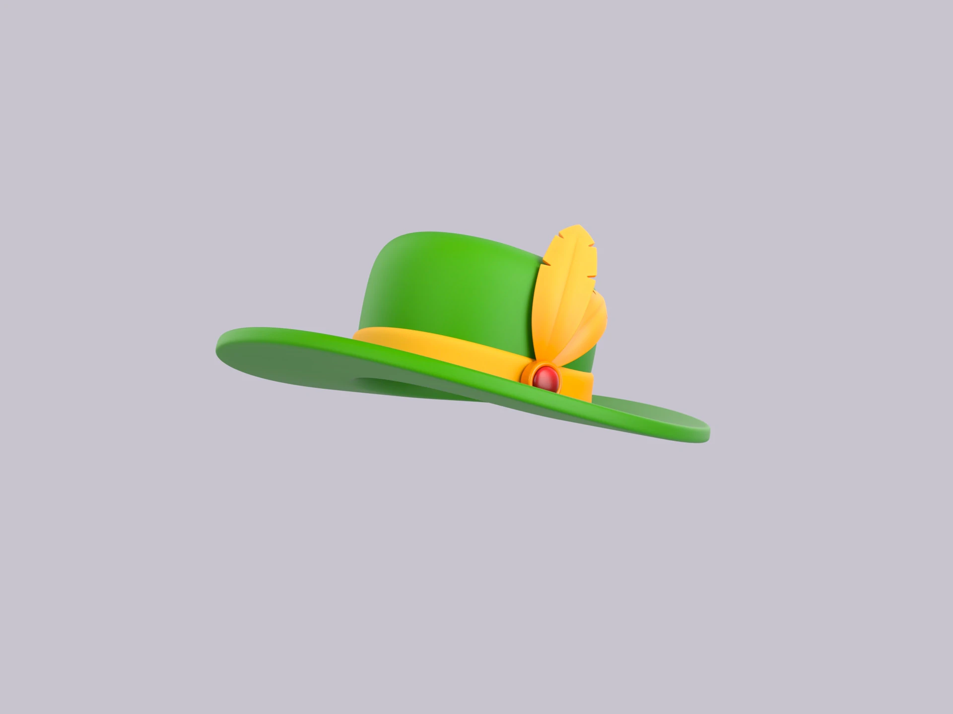 Hat093 3D Model .c4d .max .obj .3ds .fbx .stl .blend 